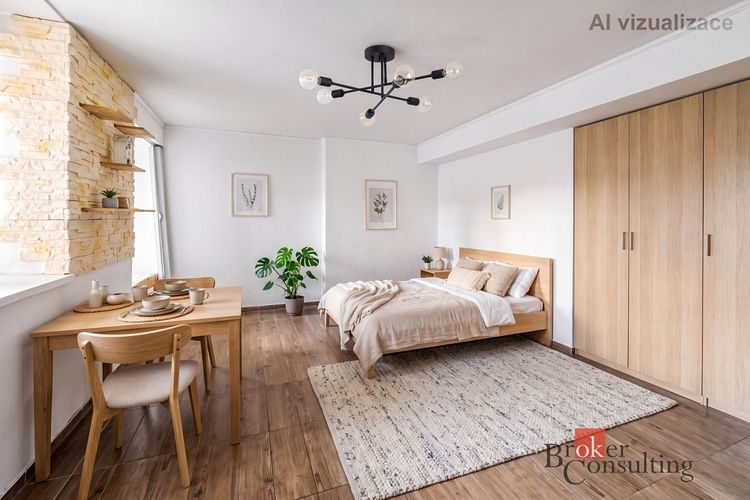 Útulné 1+kk, 28 m2, Mírové náměstí v Písku