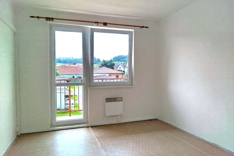Byt 3+1 ve městě Krásná Hora nad Vlt., s možností zahrádky a garáže