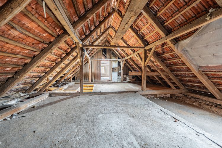 Rodinný dům v obci Koupě se 2 byty a 2.576 m2 pozemku - vše stavební ! Okres Příbram