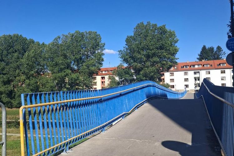 Příjemný vzdušný byt 2+kk s krásným výhledem v Písku