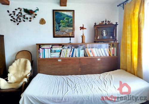 Menší rodinný domek k rekonstrukci se zahradou, v obci Libějovice u Vodňan