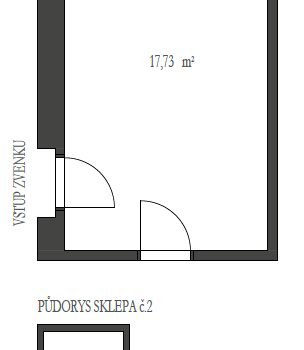 Prostorný slunný byt 2+1 s jídelnou na Hradišti v Písku, s možností zahrádky