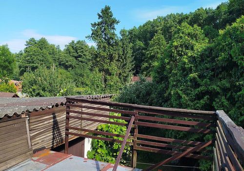 Menší rodinný domek k rekonstrukci se zahradou, v obci Libějovice u Vodňan