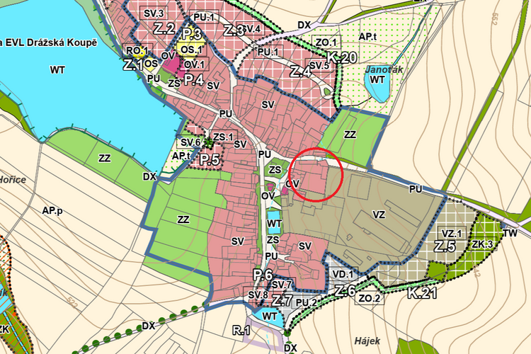 Rodinný dům v obci Koupě se 2 byty a 2.576 m2 pozemku - vše stavební ! Okres Příbram