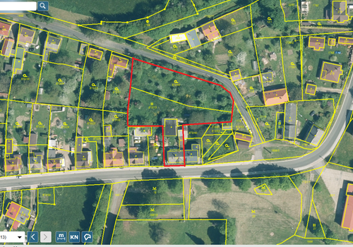 Rodinný dům v obci Lestkov s velkou zahradou 2.732m2 určené k výstavbě RD